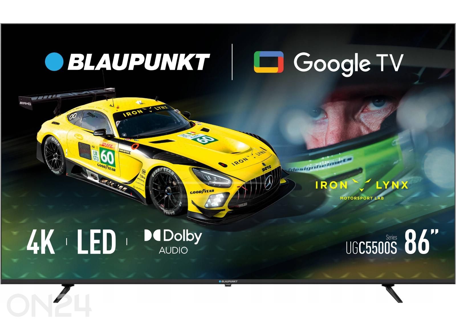 Телевизор Blaupunkt 86 дюймов (218 см) 4K Ultra HD LED Google TV увеличить