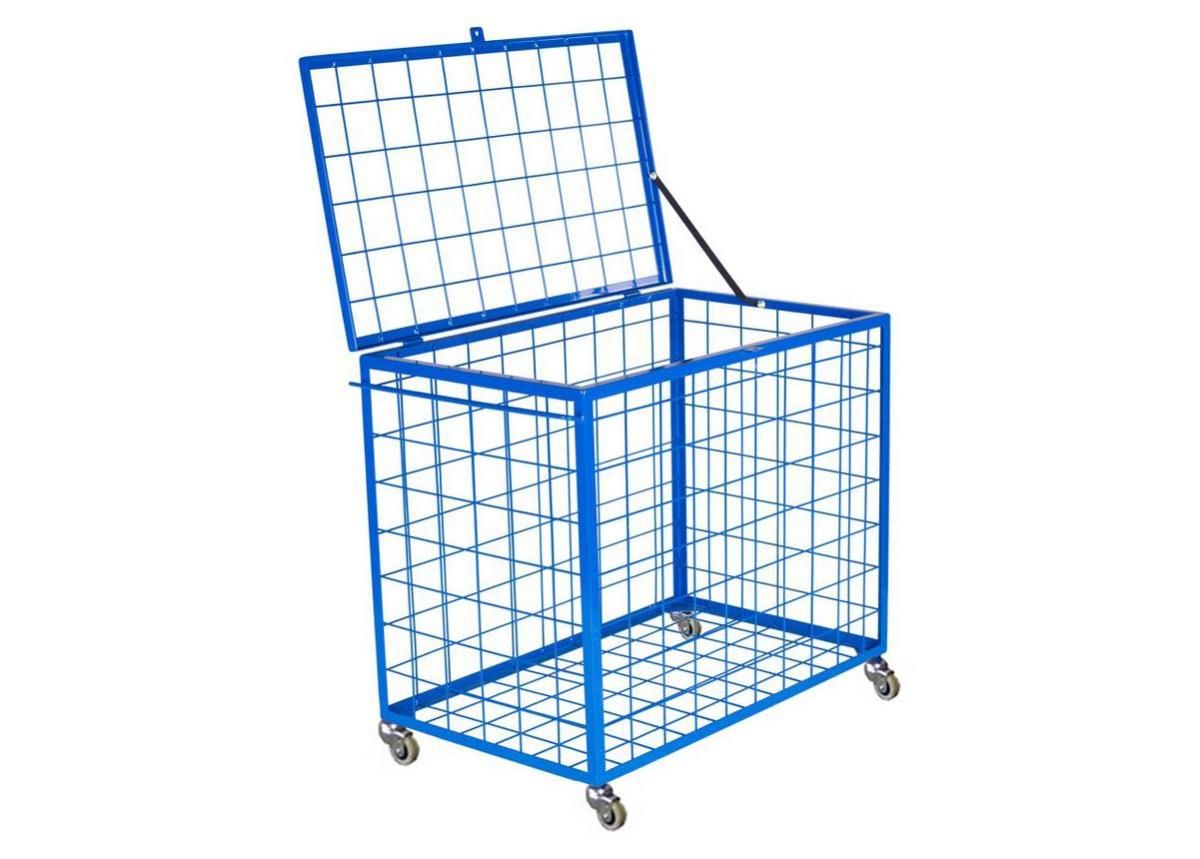 Тележка для мячей 100 x 60 x 80 см увеличить