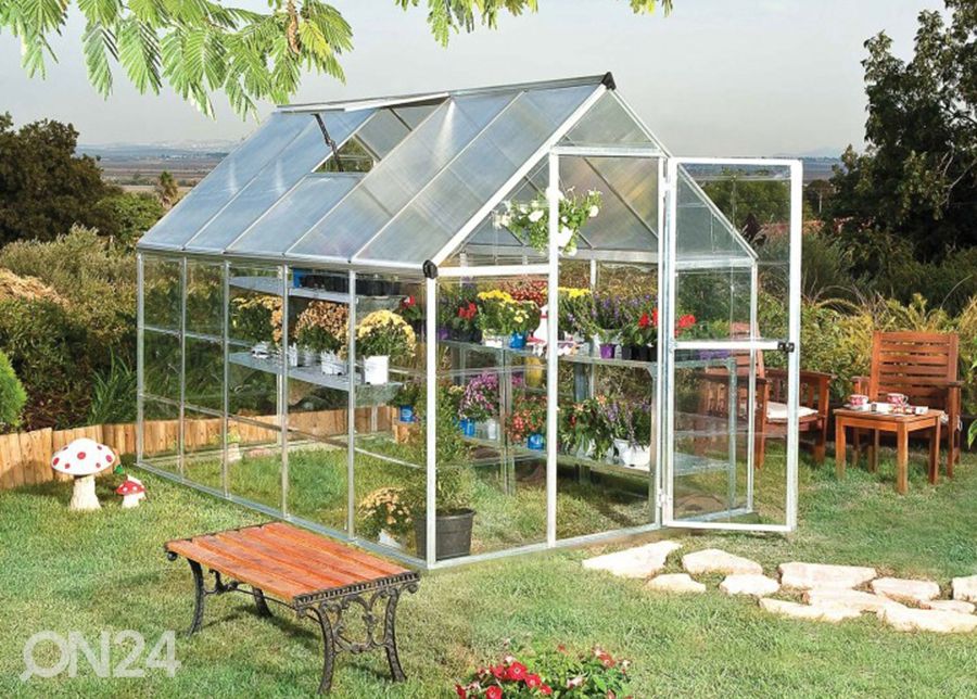 Теплица Palram Hybrid 1,85x2,46 м, 4,6 м² увеличить