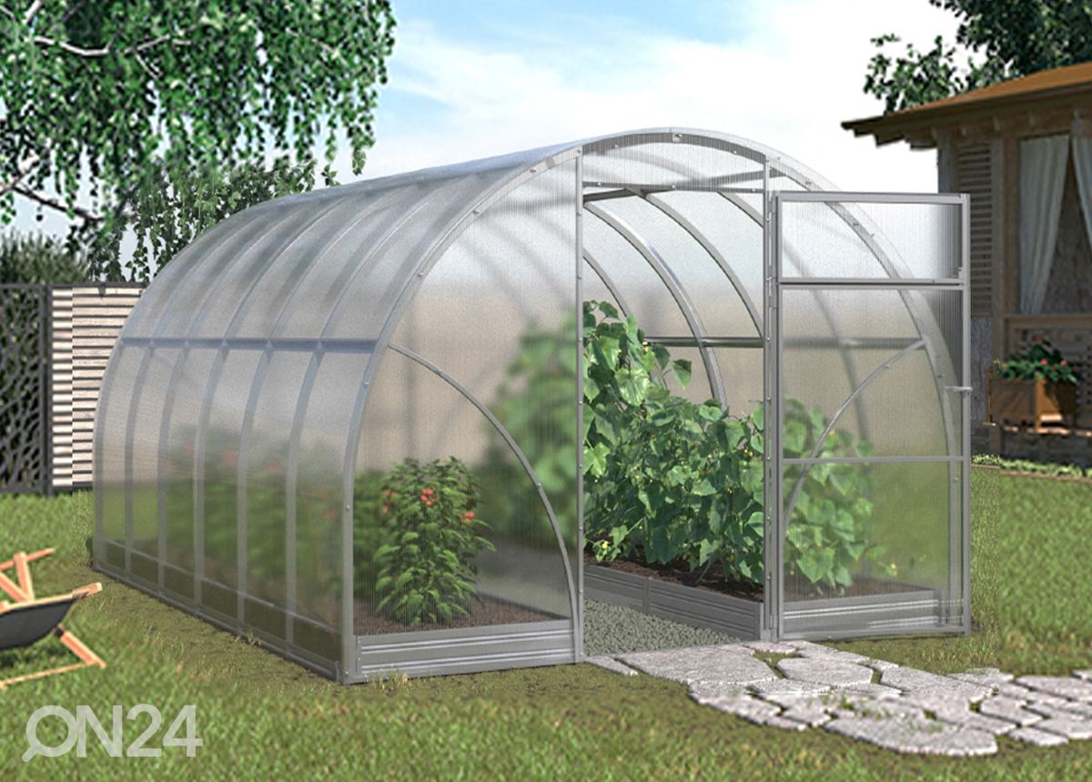 Теплица Prangli, 6 мм 3x8 м увеличить