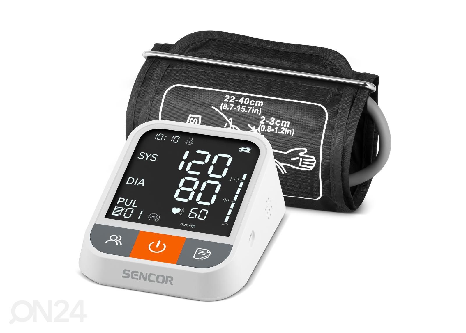 Тонометр Sencor SBP1500WH, Bluetooth + WiFi увеличить