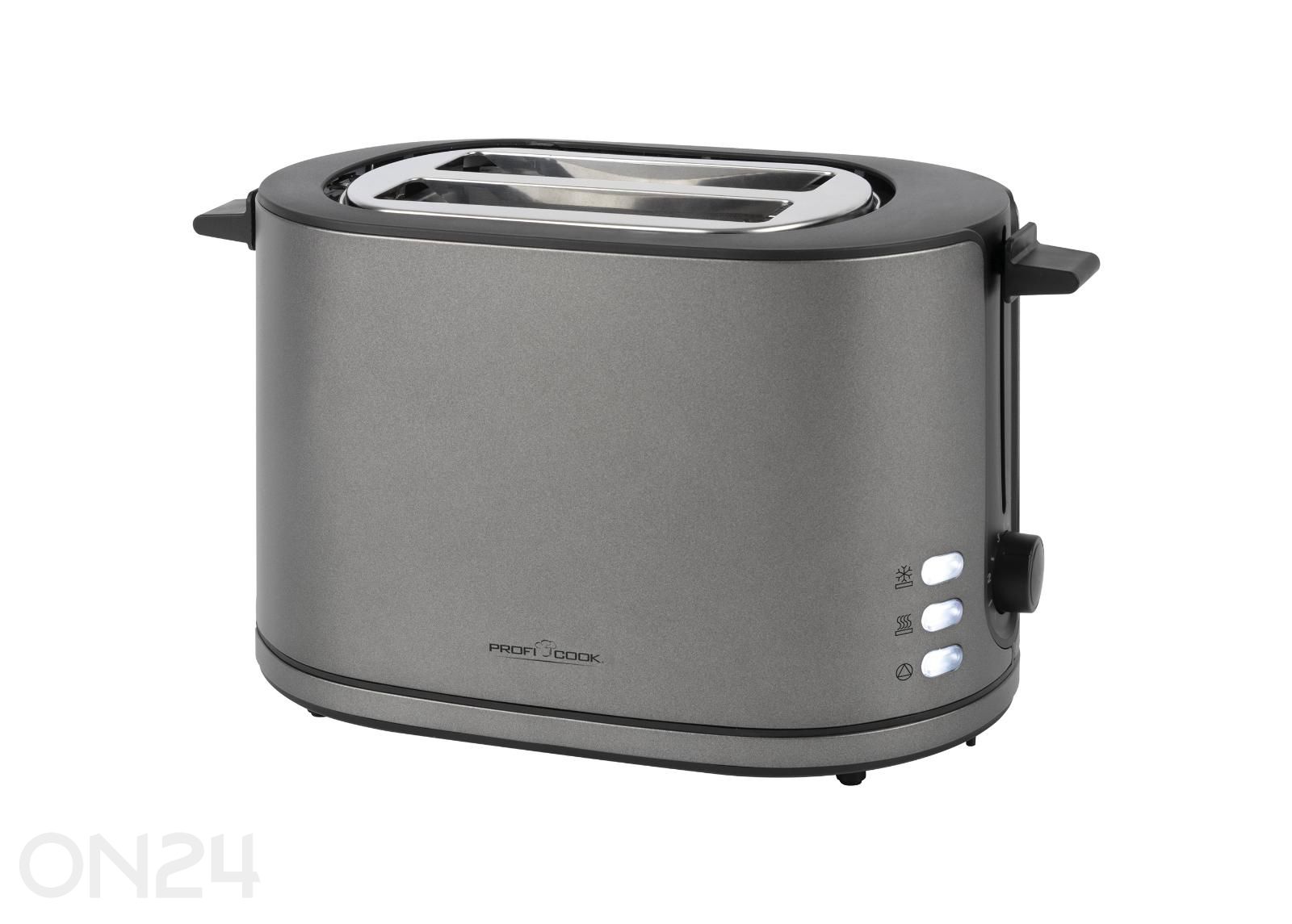 Тостер ProfiCook PC-TA 1291, графитовый увеличить