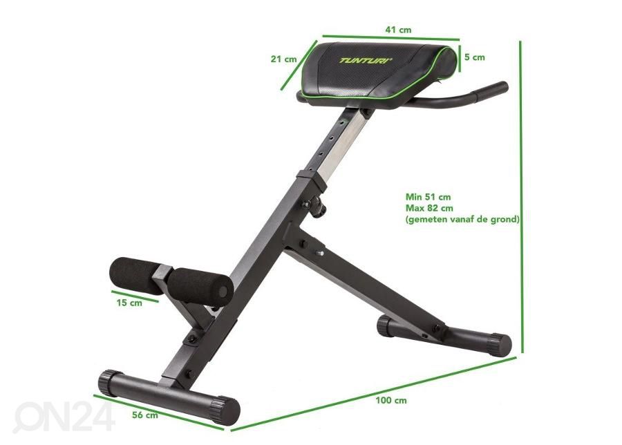 Тренажерная скамья Tunturi CT40 Core trainer увеличить размеры