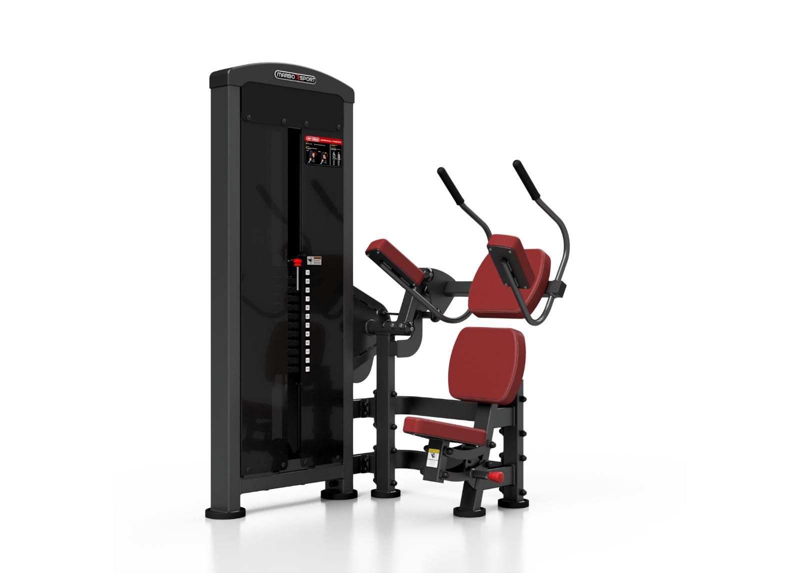 Тренажёр для мыщц животя с тяжестями Marbo Sport увеличить