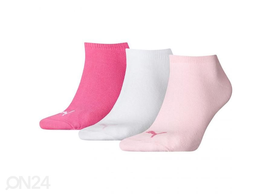 Тренировочные носки Puma Unisex Sneaker Plain 3-пары увеличить