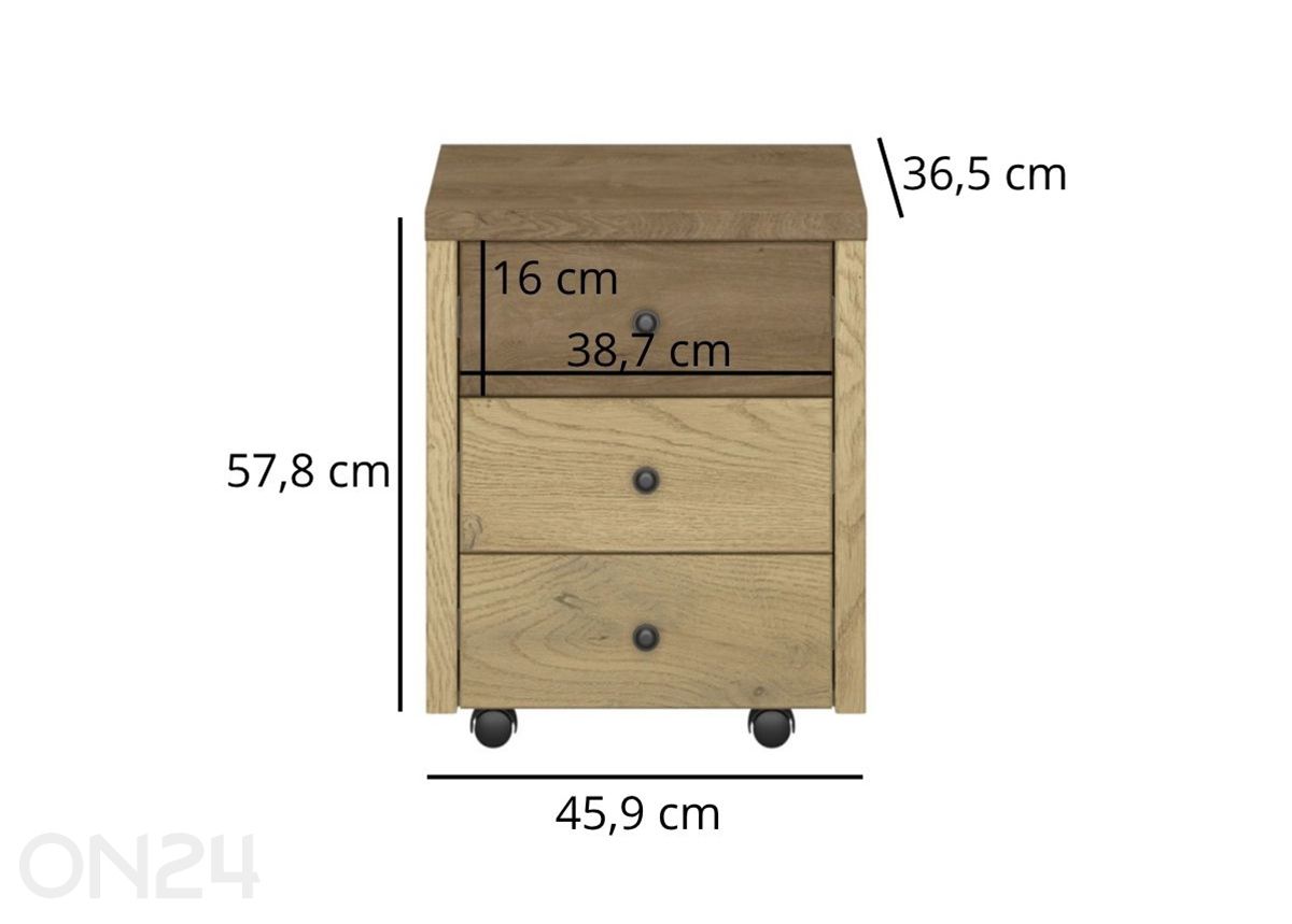 Тумба мобильная Denzel увеличить