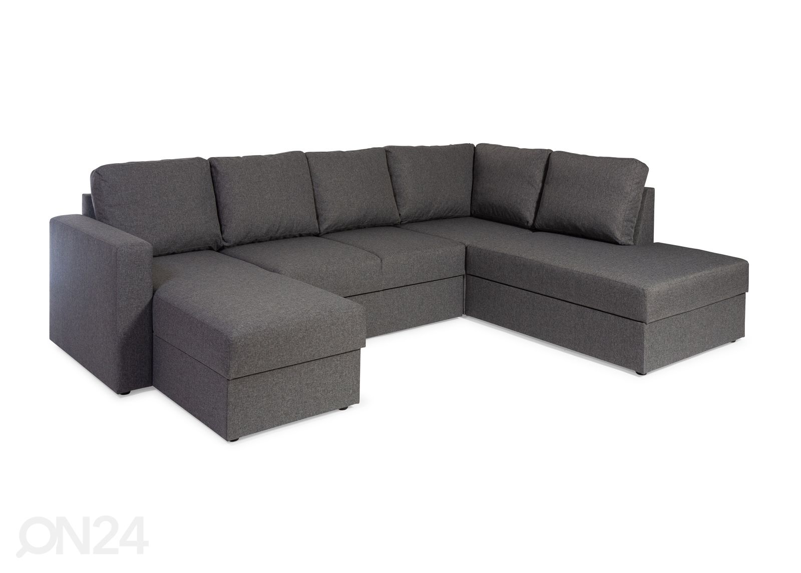 Угловой диван-кровать с двумя ящиками Roma XXL увеличить