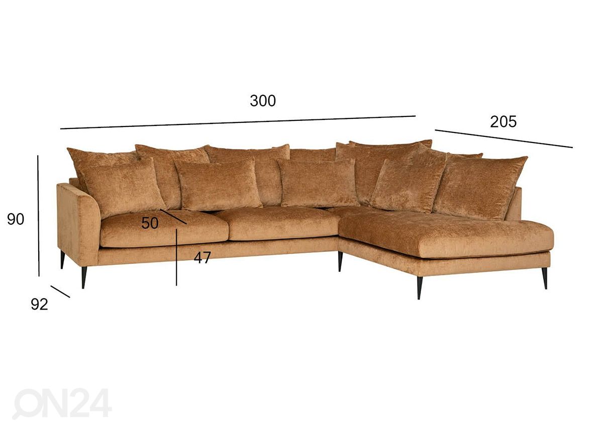 Угловой диван Argos увеличить размеры
