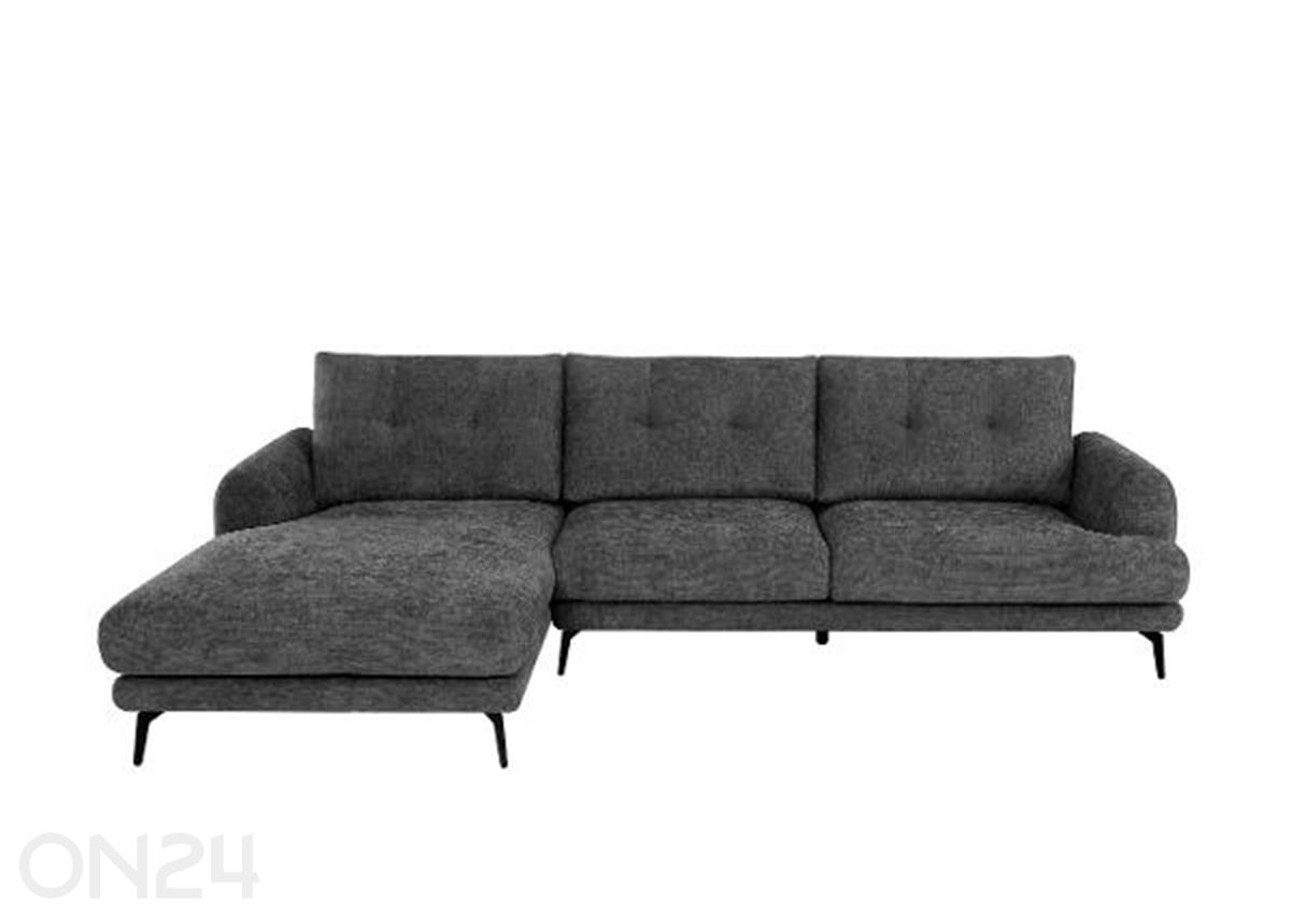 Угловой диван Valor темно-серый увеличить