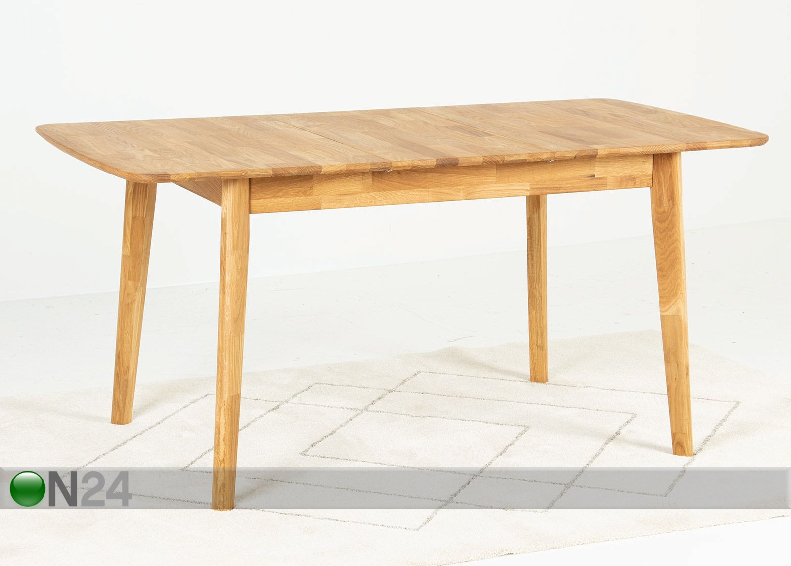 Удлиняющийся обеденный стол 120-160x80 cm увеличить