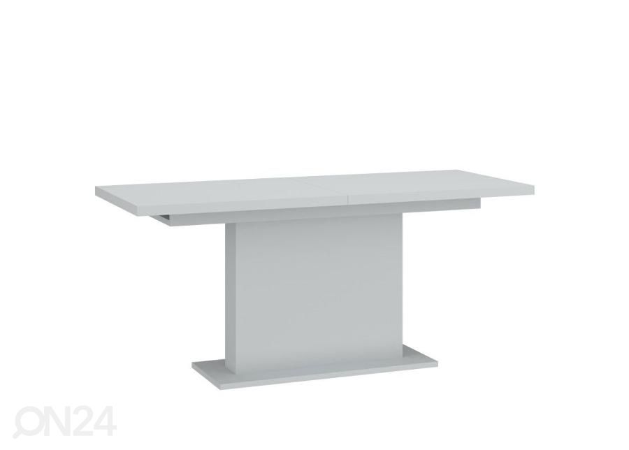 Удлиняющийся обеденный стол Alverno 160-200x90 cm, светло-серый увеличить
