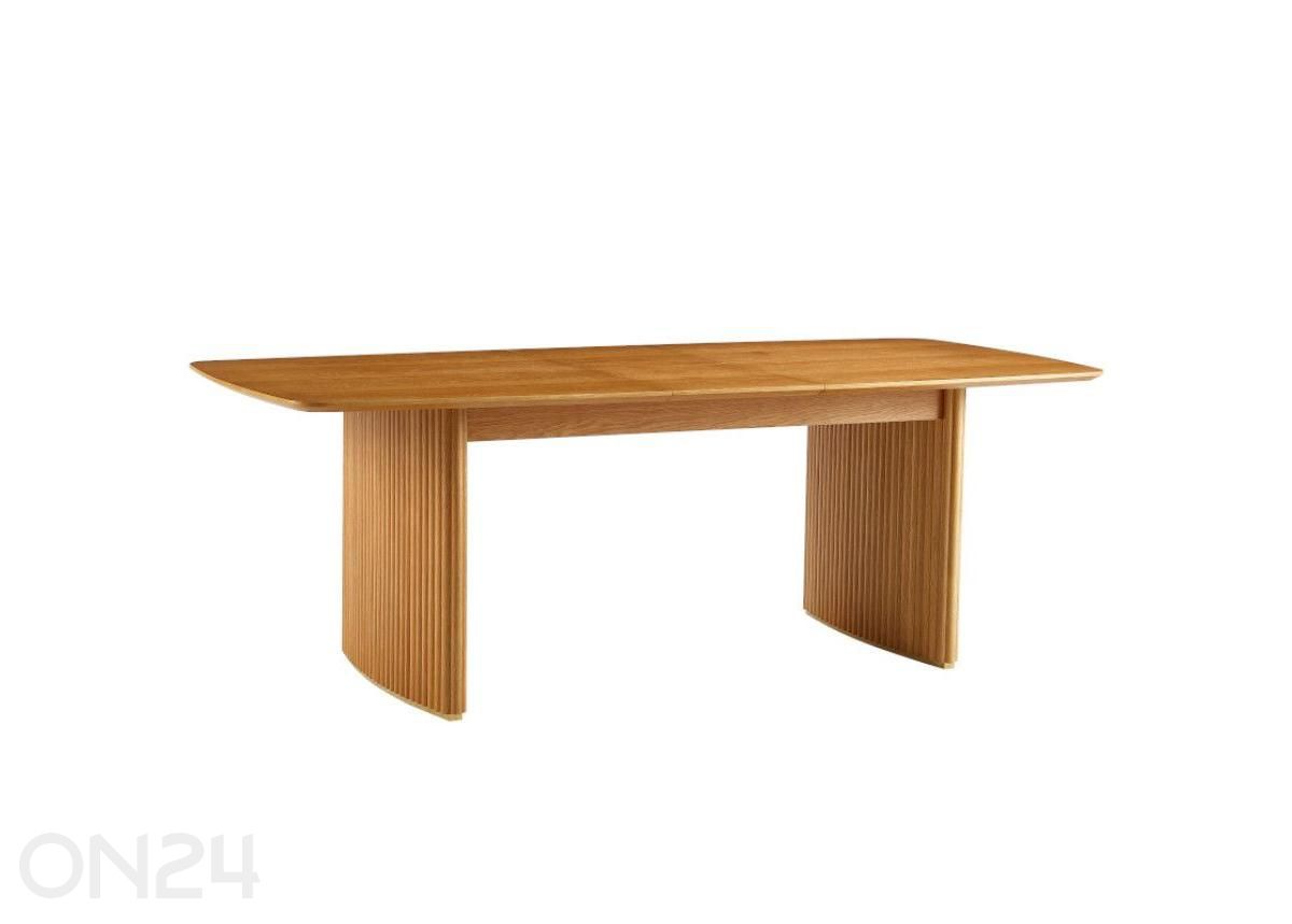 Удлиняющийся обеденный стол Hodee 100x180/220 см, дуб увеличить