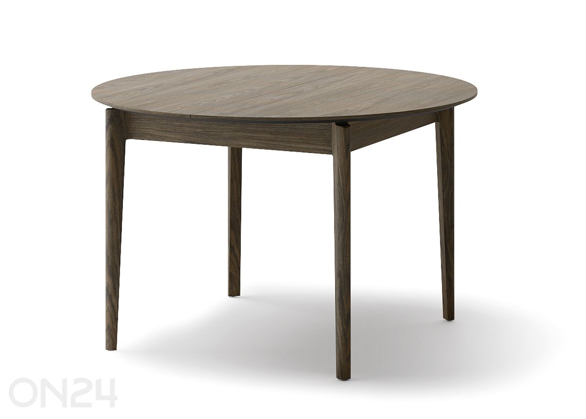 Удлиняющийся обеденный стол Plot Ø120x120/240 см увеличить