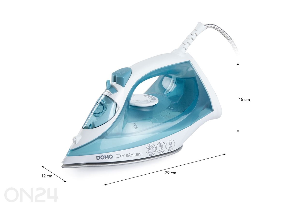 Утюг Domo 2400Вт увеличить размеры