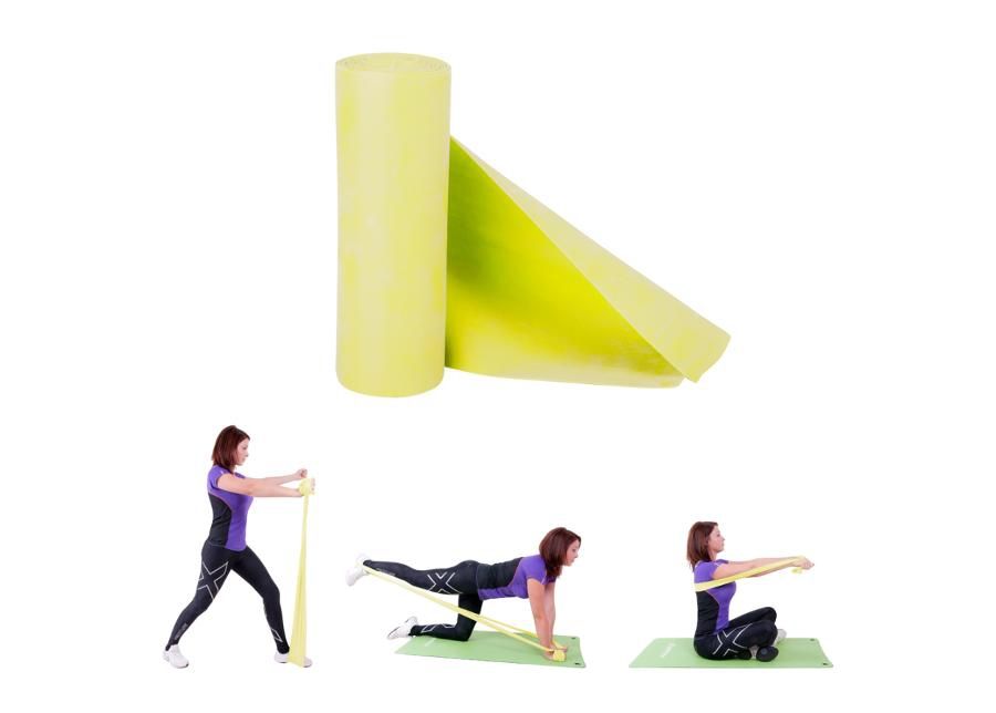 Фитнес резинка inSPORTline Morpo Roll 5.5 м X-легкий увеличить