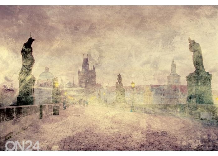 Флизелиновые фотообои Charles Bridge Abstract I 375x250 см увеличить