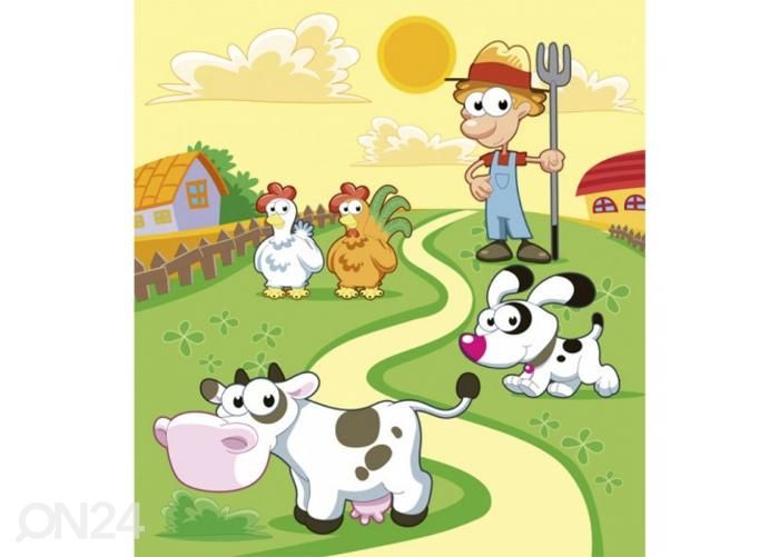 Флизелиновые фотообои Farm 225x250 см увеличить