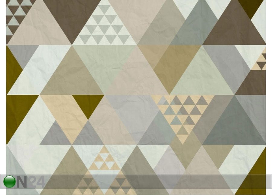 Флизелиновые фотообои Triangles 360x270 cm увеличить