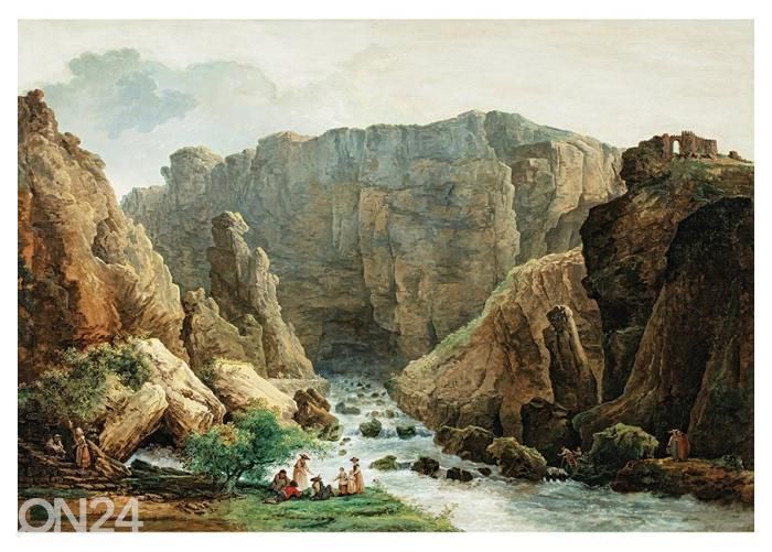 Флисовые фотообои The Spring At Fontaine De Vaucluse by Hubert Robert 400x260 см увеличить