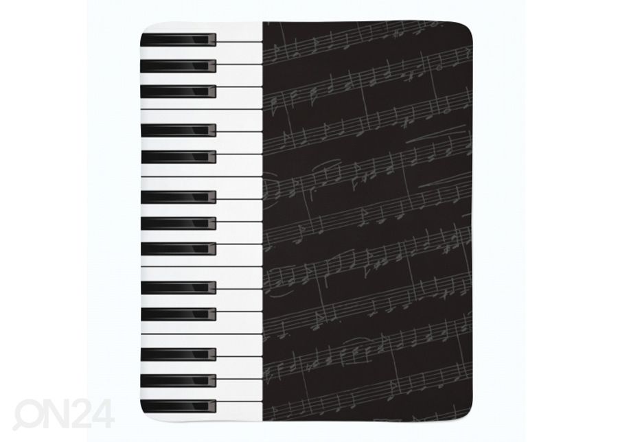 Флисовый плед Piano Keys 150x200 см увеличить