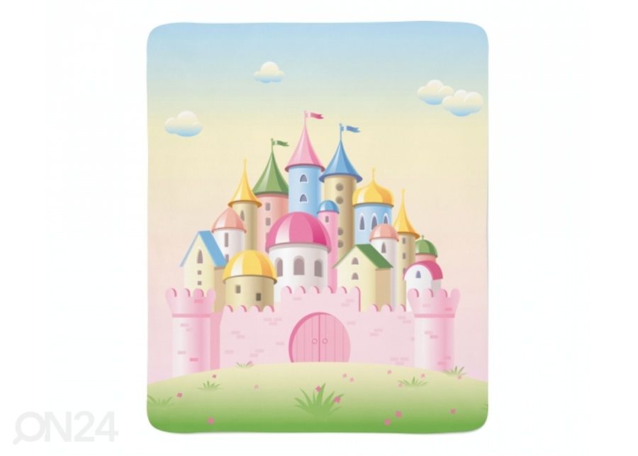 Флисовый плед Pink Castle 150x200 см увеличить