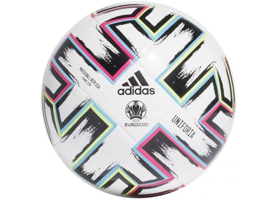 Футбольный мяч adidas Uniforia League Jr 290gr Euro 2020 FH7351 увеличить