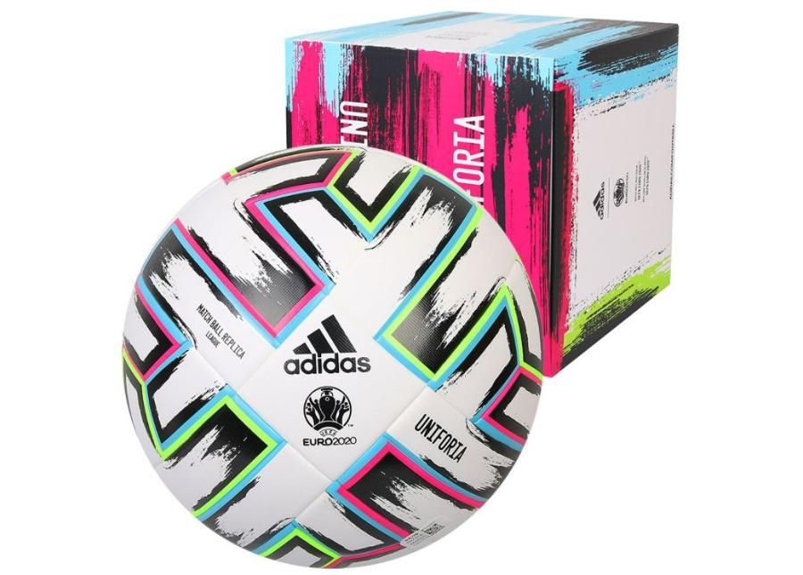 Футбольный мяч adidas Uniforia League XMAS Euro 2020 FH7376 увеличить