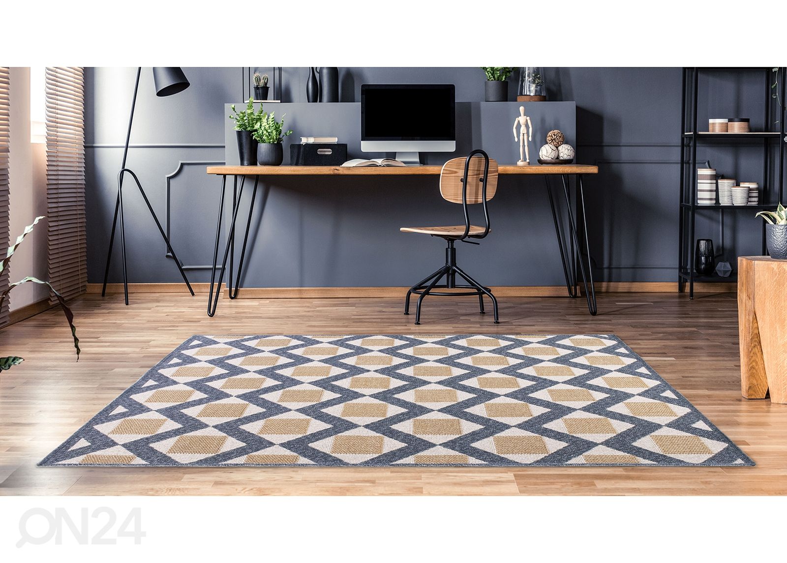 Хлопковый ковер Scandi 120x170 см увеличить