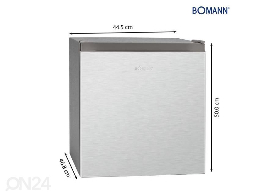 Холодильник Bomann KB7245IX, inox look увеличить размеры