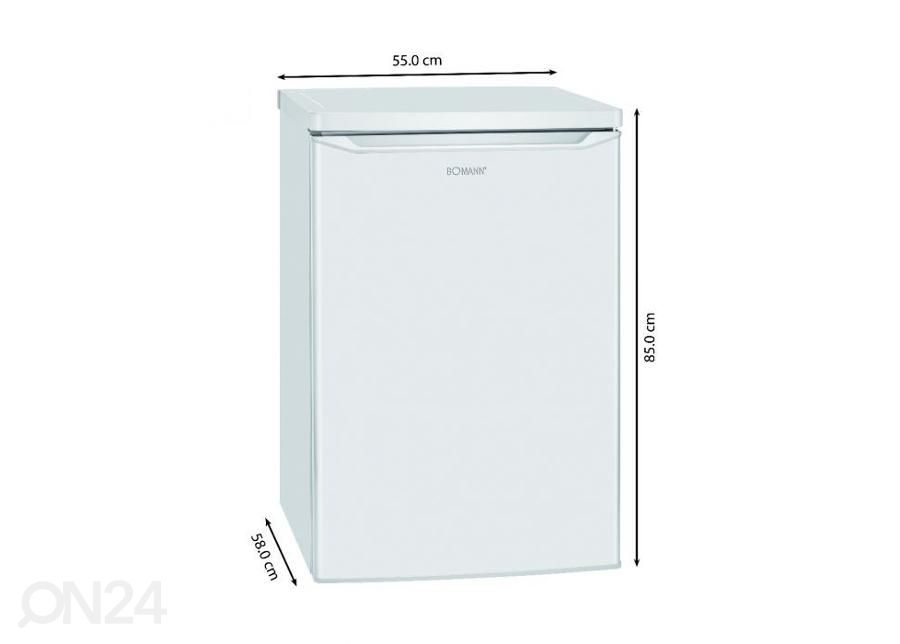 Холодильник Bomann KS7248W увеличить размеры