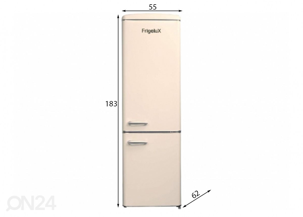 Холодильник Frigelux CB255RCA, бежевый увеличить размеры