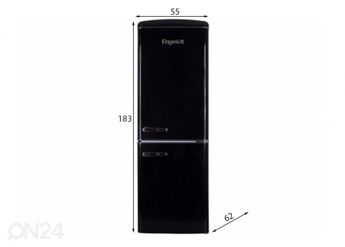 Холодильник Frigelux CB255RNA черный увеличить размеры