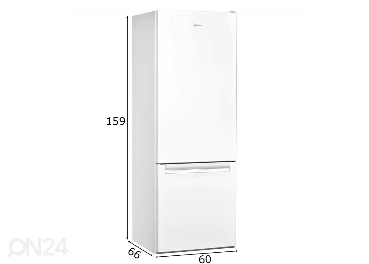 Холодильник Indesit LI6S2EW увеличить размеры