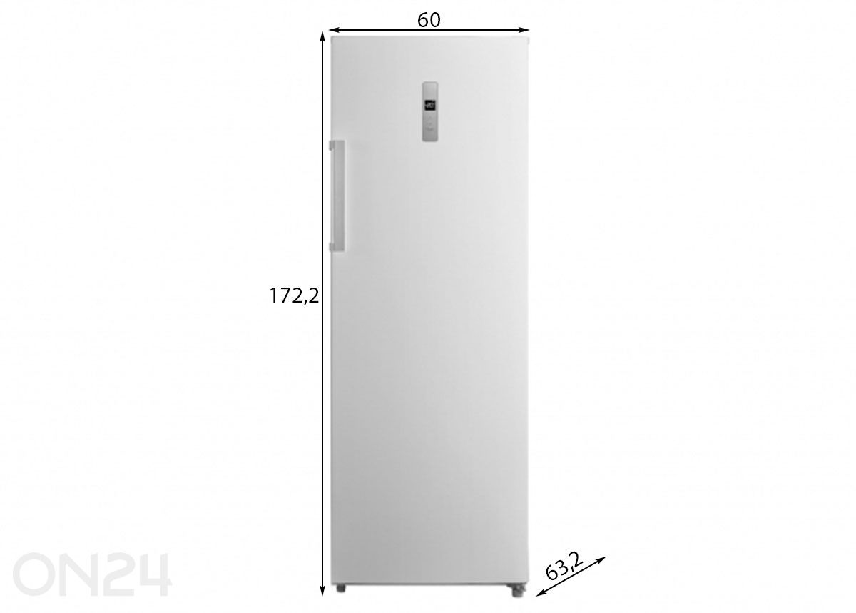 Холодильник Midea MDRU333FZE01E увеличить размеры