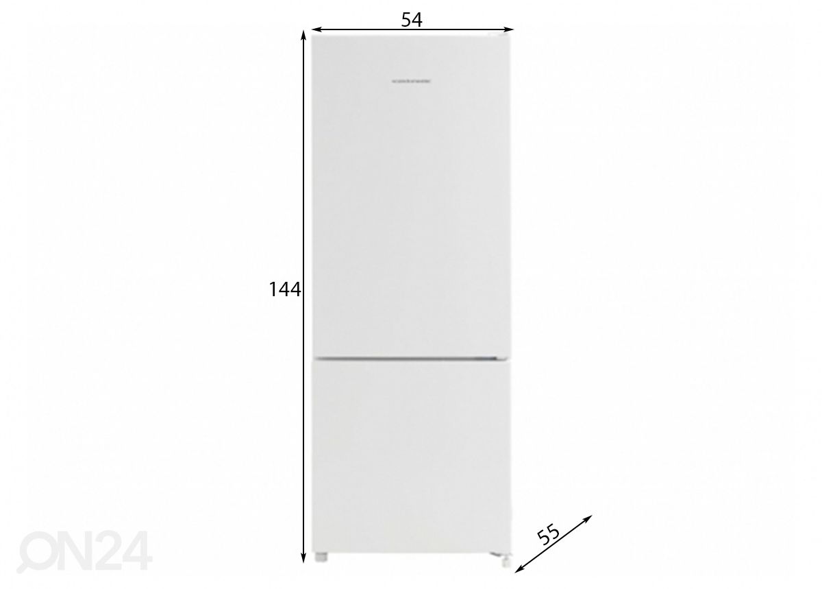 Холодильник Scandomestic SKF231W увеличить размеры