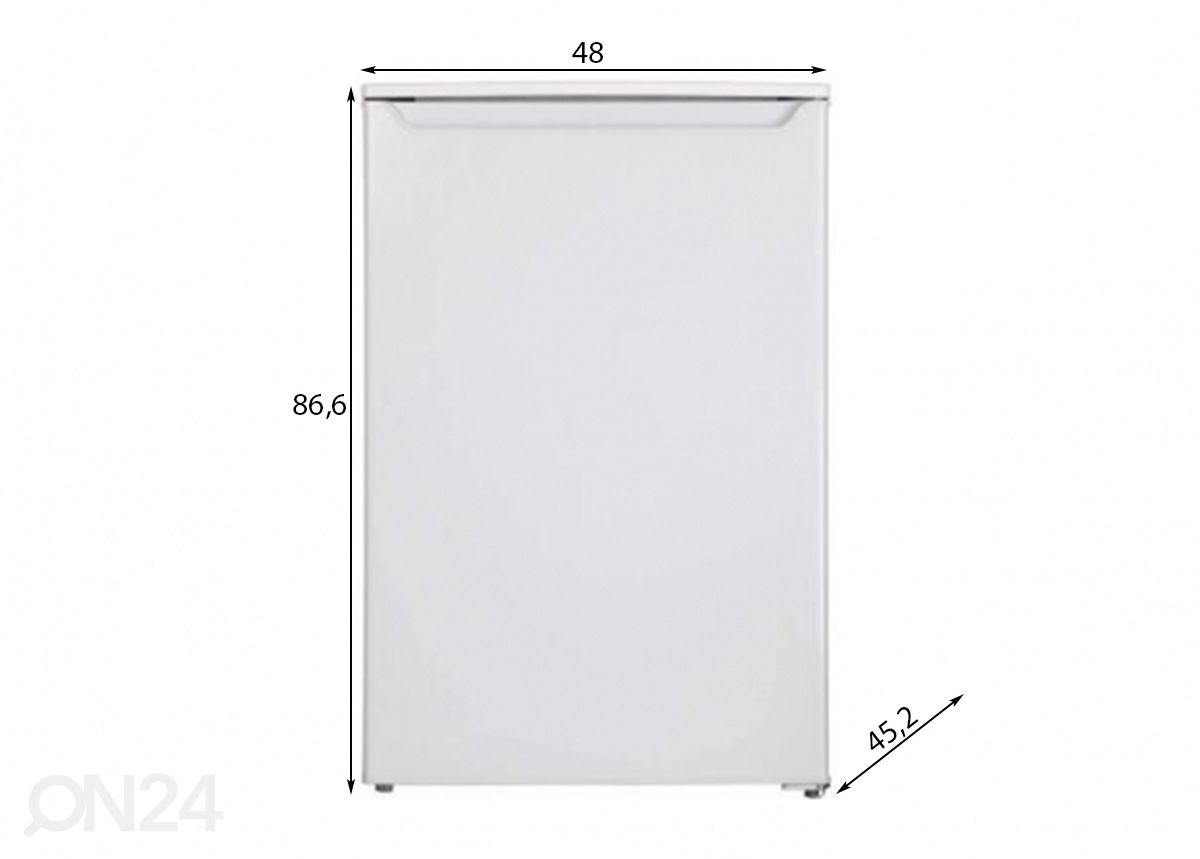 Холодильник Schlosser RFS90DTW увеличить размеры