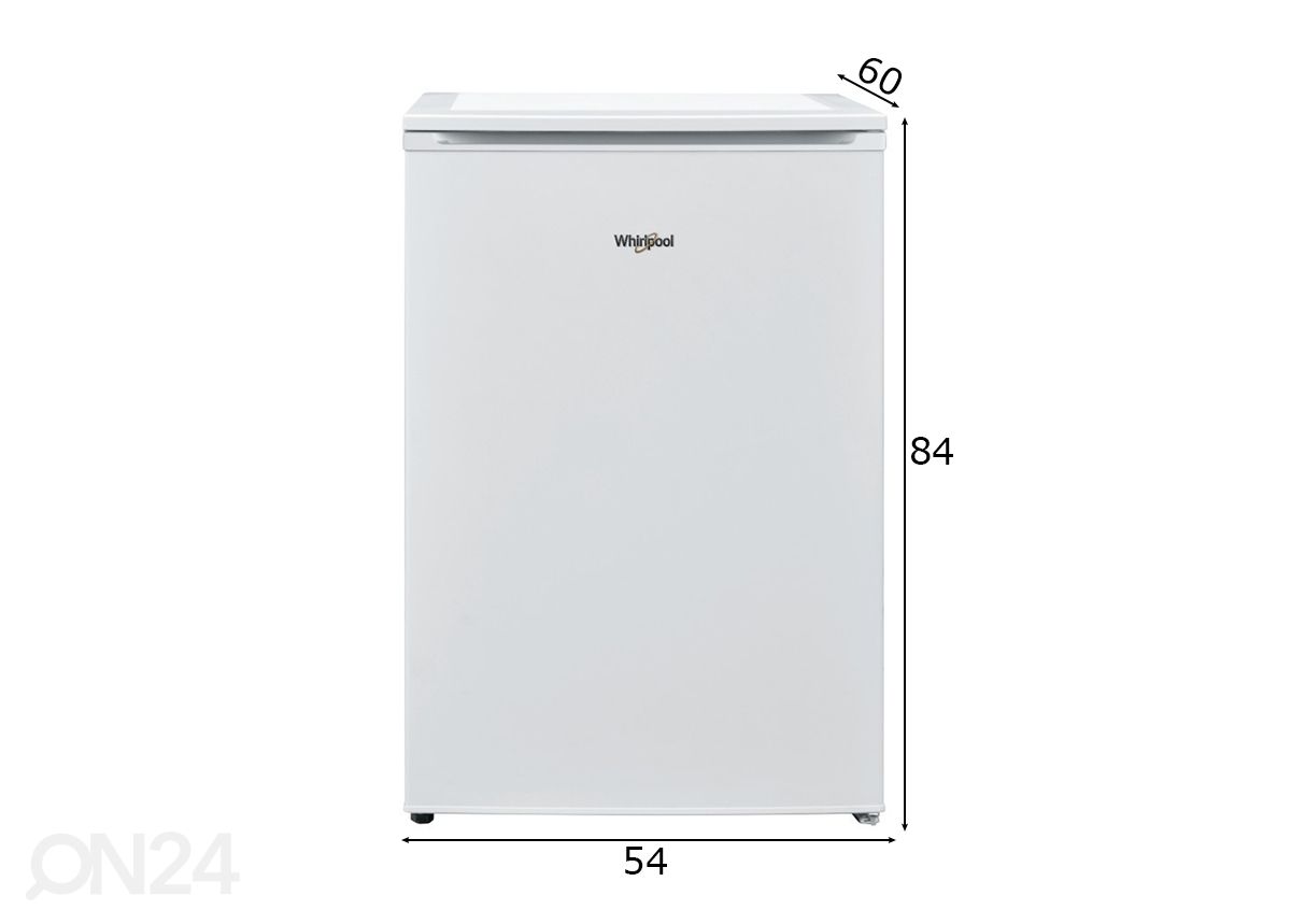 Холодильник Whirlpool W55VM1120W2 увеличить размеры