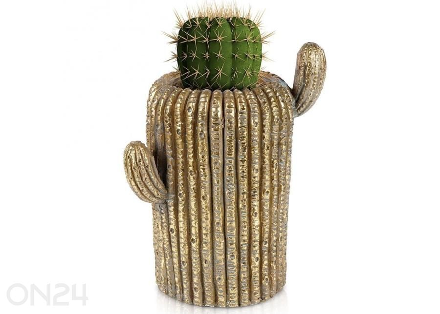 Цветочный горшок кактус увеличить