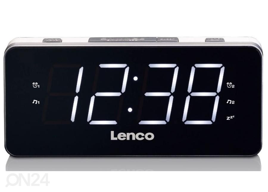 Часы-радио Lenco CR18, белые увеличить