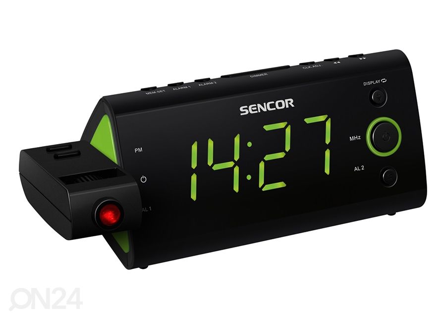 Часы-радио Sencor SRC330GN увеличить