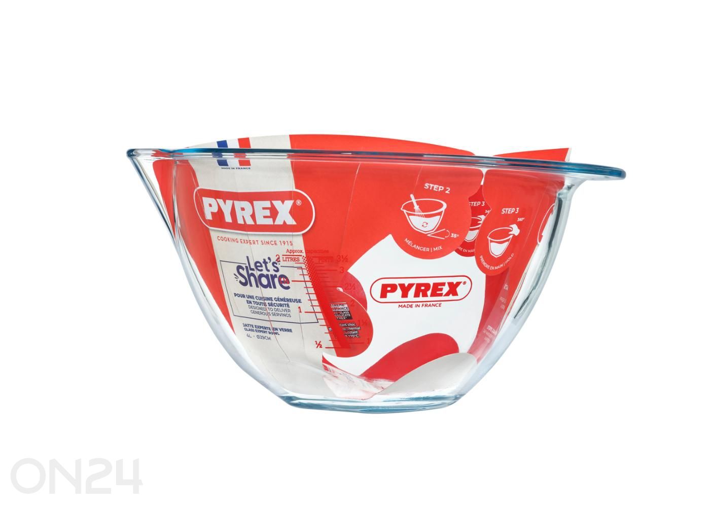Чаша для смешивания Pyrex Expert 4 л, Ø 29 см увеличить
