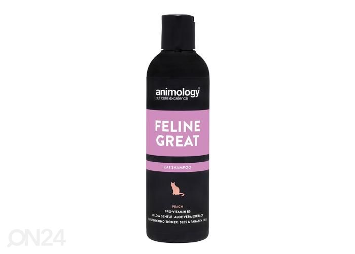 Шампунь для кошек feline great персиковый 250 мл увеличить