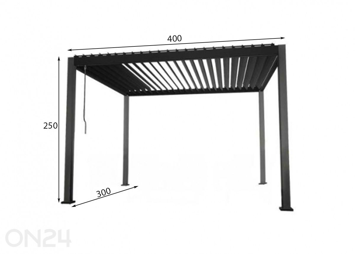 Шатер Mirador-111, 3x3 м увеличить размеры