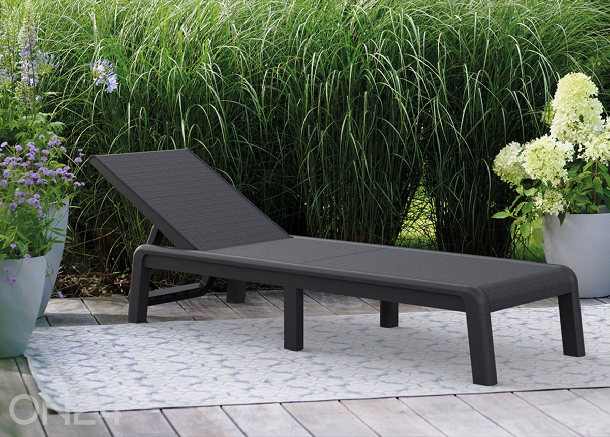 Шезлонг Keter Mallorca Sunlounger, графит увеличить