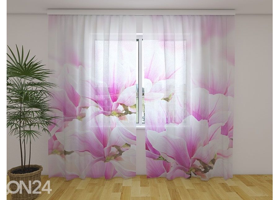 Шифоновая фотоштора Air Magnolias 240x220 cm увеличить