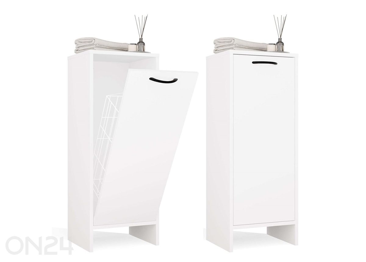 Шкафчик для ванной с корзиной для белья Nina увеличить