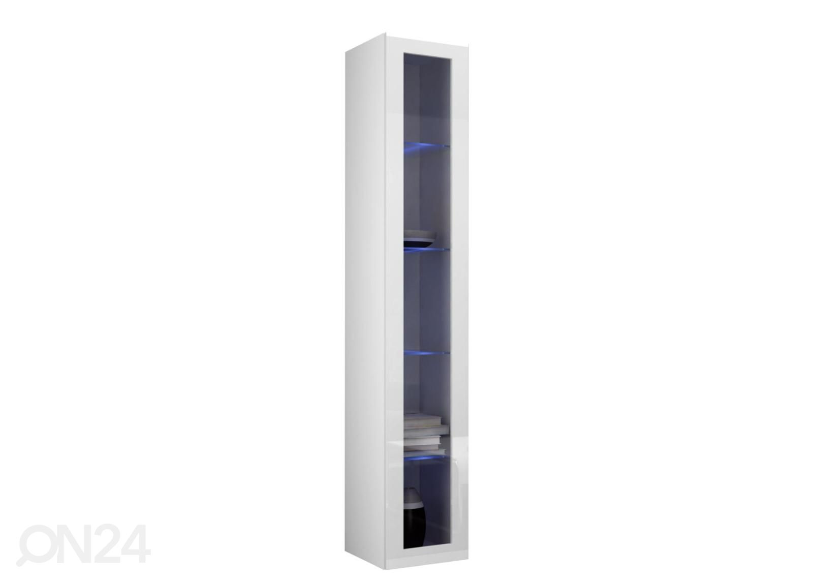 Шкаф-витрина 180 cm + LED освещение увеличить