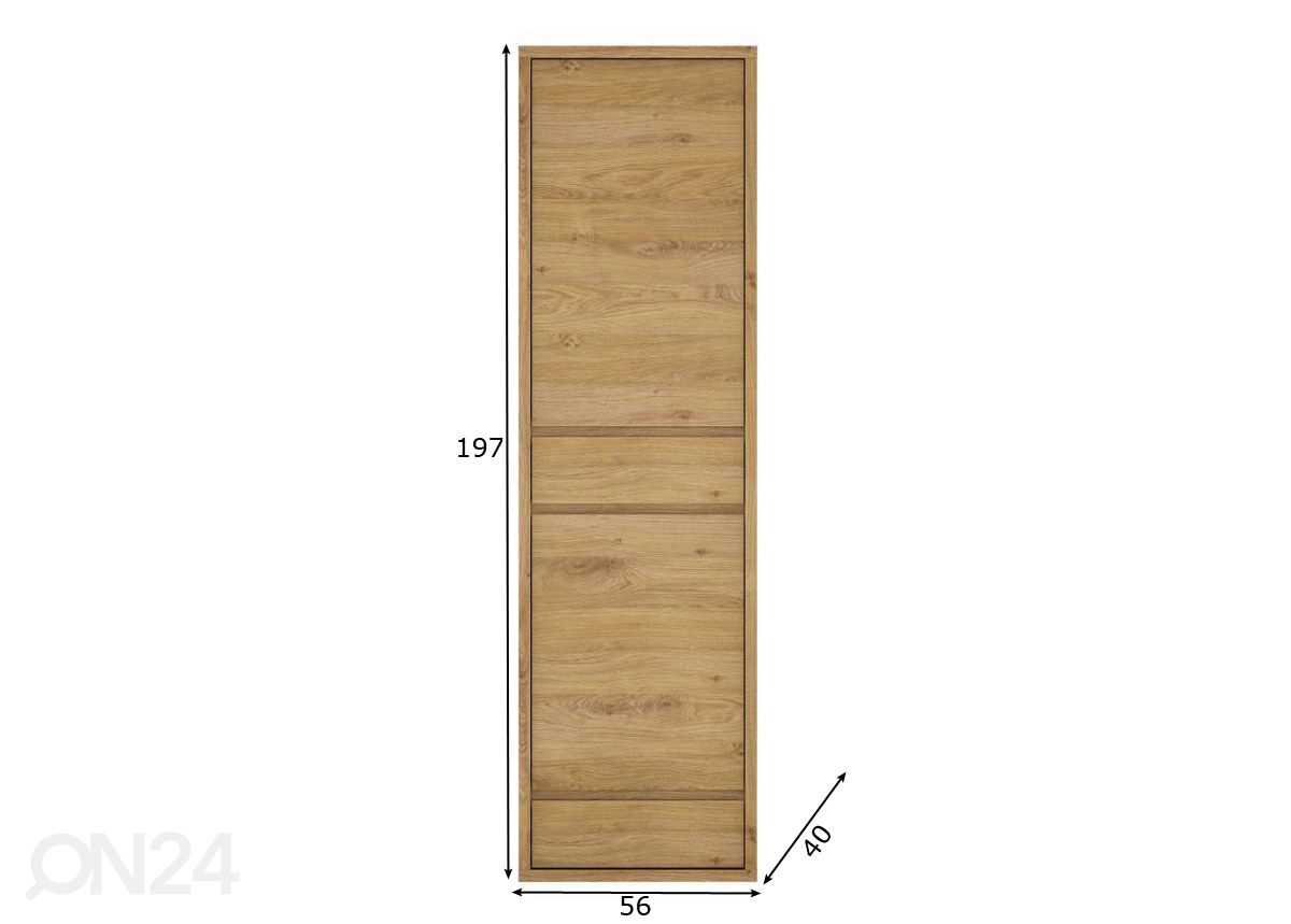 Шкаф в гостиную Shetland 56 cm увеличить размеры