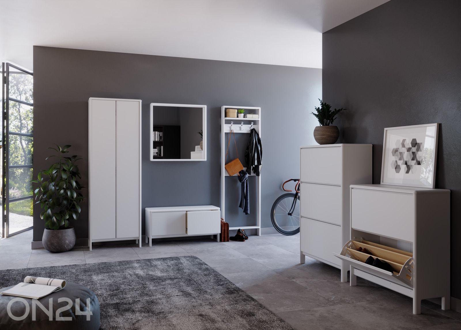 Шкаф в прихожую Liva увеличить