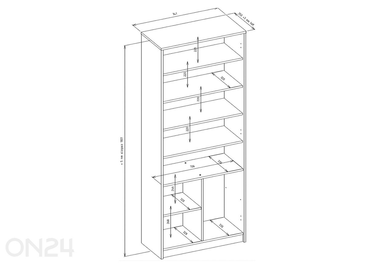 Шкаф для документов 74 cm увеличить размеры
